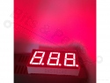 Digit display LED 7-segments 1.4cm red - 3-way common cathode